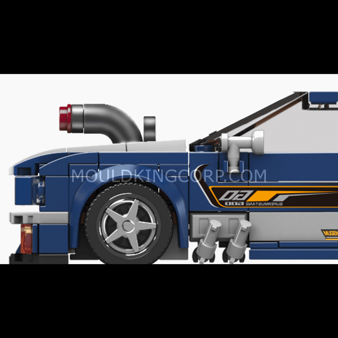 Super Mustang 1967 Automodellbausatz | 376 Teile – Mould King