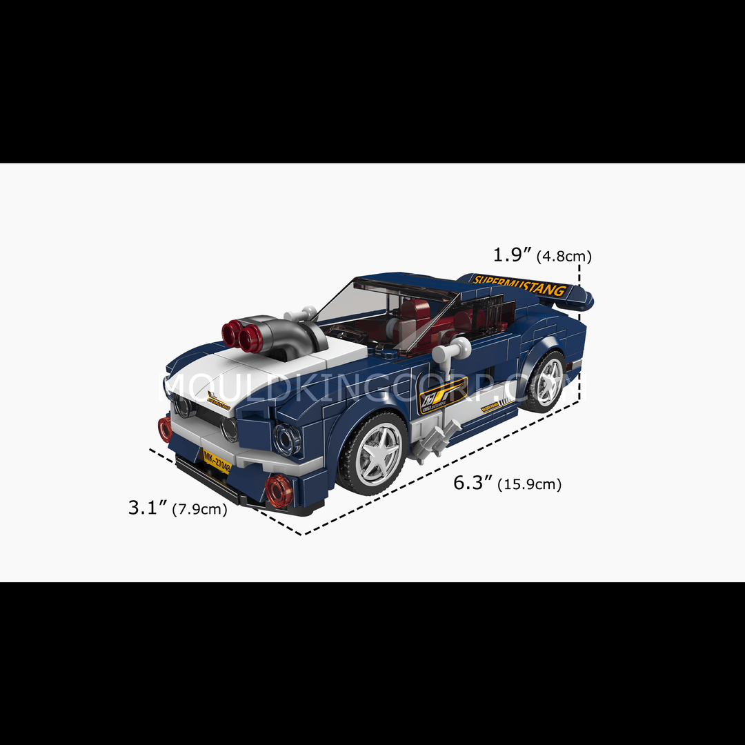 【返品?交換対象商品】 Teile 376 | Automodellbausatz 1967 Mustang Super – King Mould コレクション