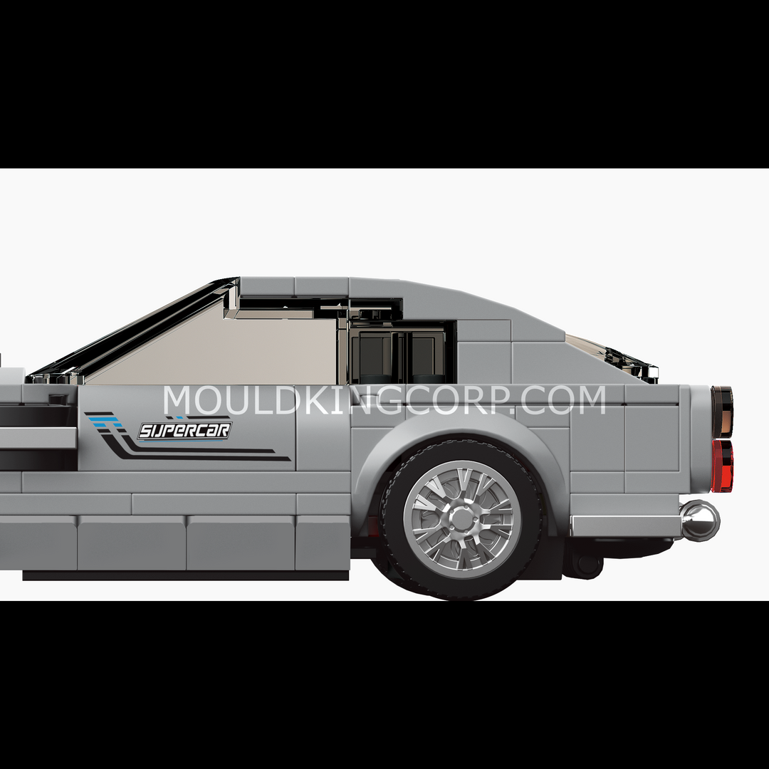 Mould King 27050 Silver Martin 007 Supercar Bausatz | 348 Teile