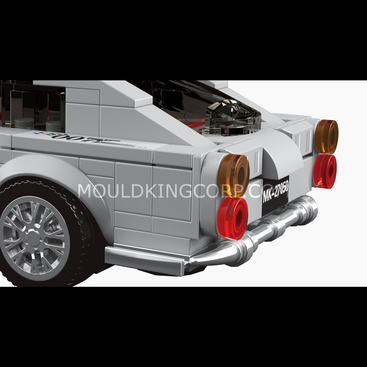 Mould King 27050 Silver Martin 007 Supercar Bausatz | 348 Teile
