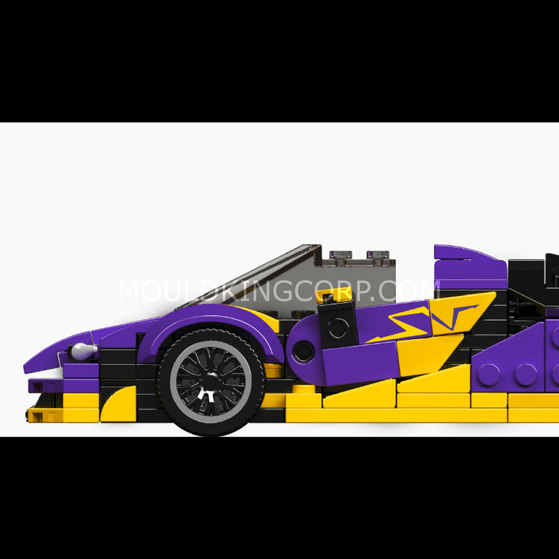 Mould King 27054 Centennial Bull Supercar Bausatz | 344 Teile
