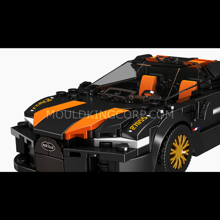 Mould King 27055 Chiron 300+ Supercar Bausatz | 386 Teile