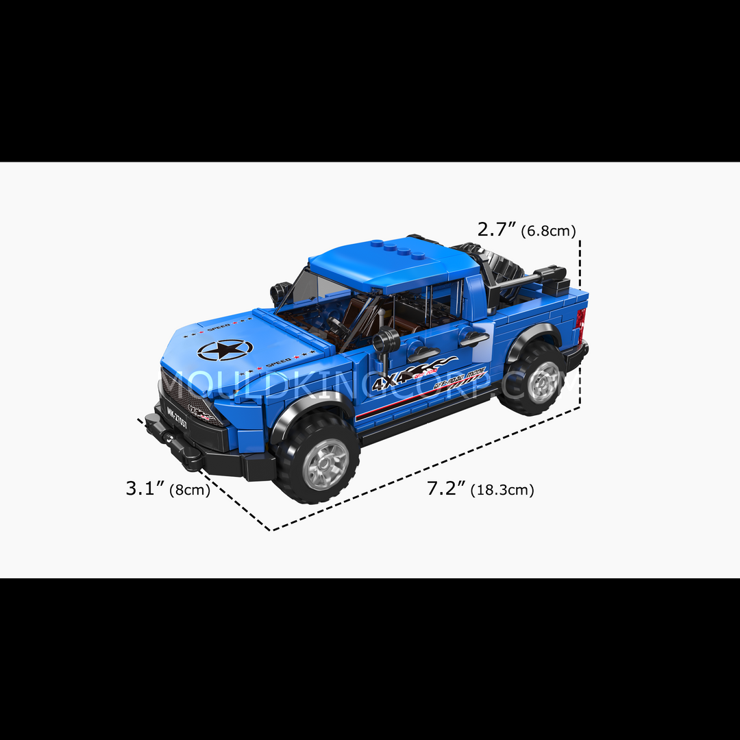Mould King 27057 F-150 Raptor Pickup Bausatz | 465 Teile