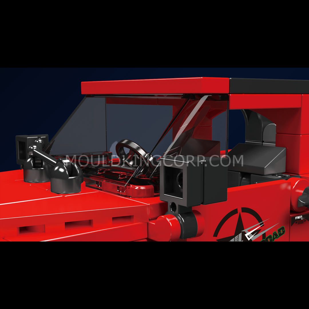 Mould King 27058 Wrangler Geländewagen-Bausatz | 414 Teile