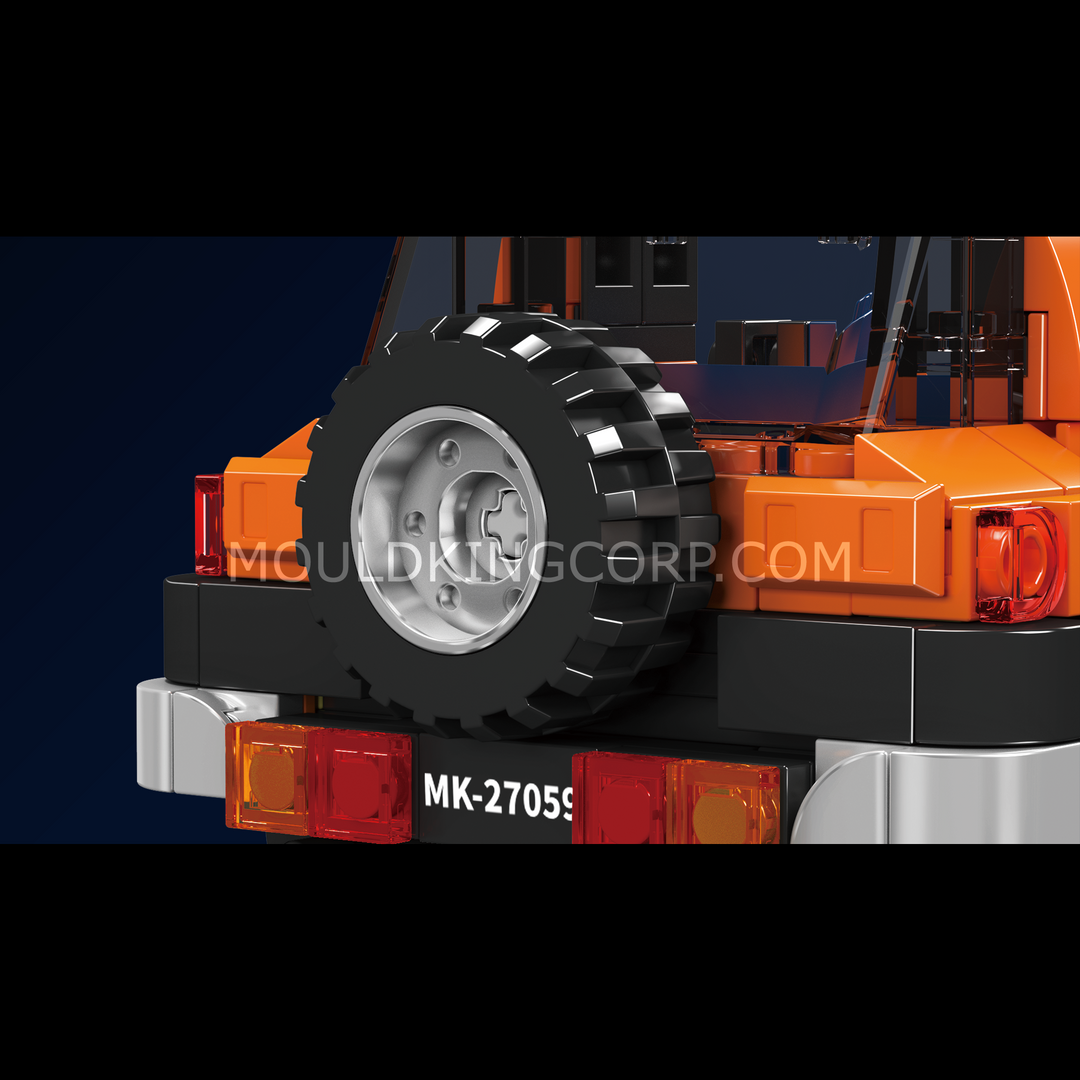 Mould King 27059 FJ Cruiser SUV Bausatz | 414 Teile