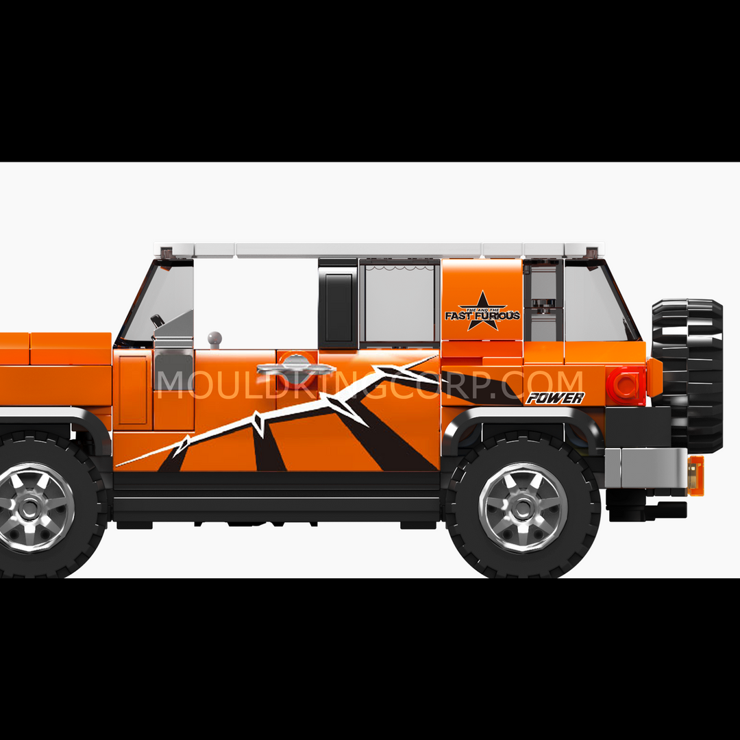Mould King 27059 FJ Cruiser SUV Bausatz | 414 Teile