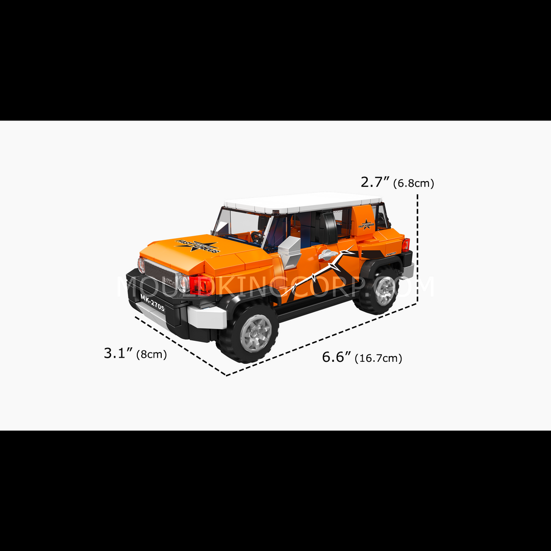 Mould King 27059 FJ Cruiser SUV Bausatz | 414 Teile