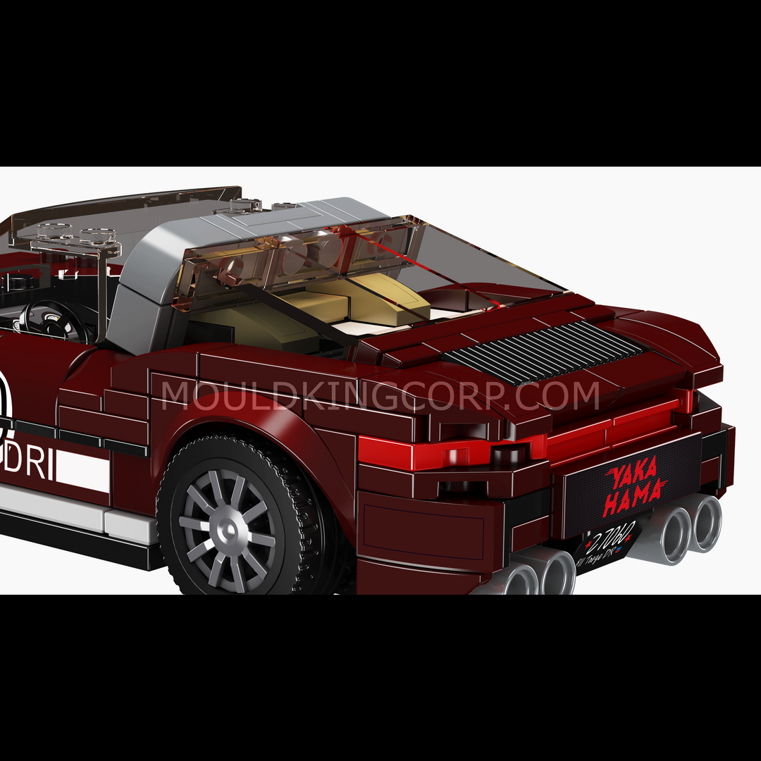 Mould King 27060 911 Targo Supercar Bausatz | 262 Teile