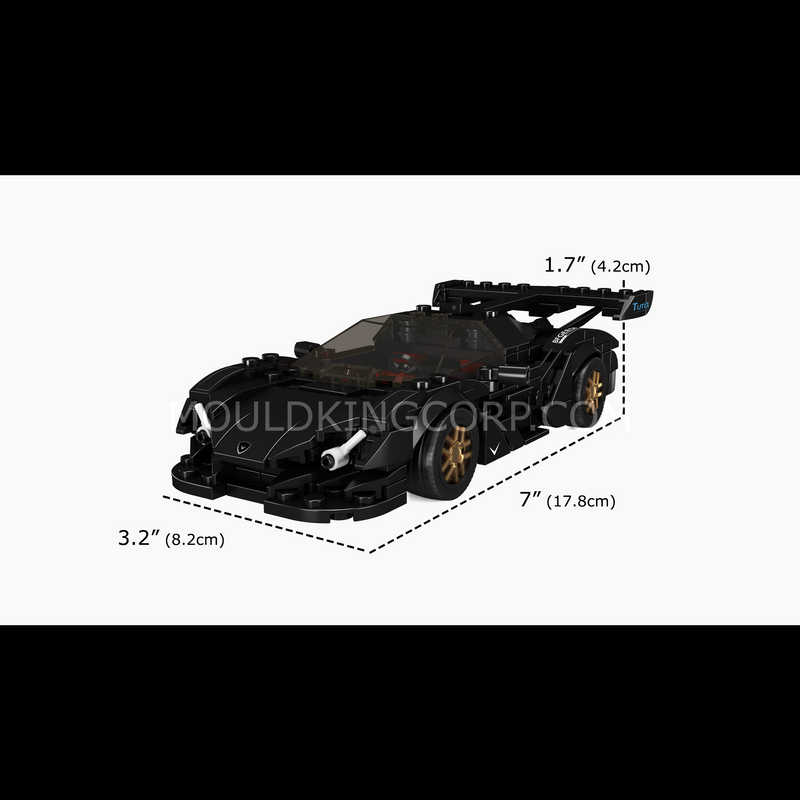Mould King 27061 Apollo IE Supercar Modellbausatz | 325 Teile