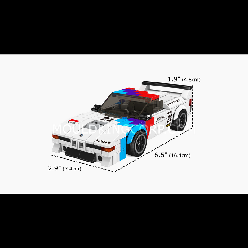 Mould King 27062S M1 Jeu de construction de modèles de voitures de sport | 411 pièces