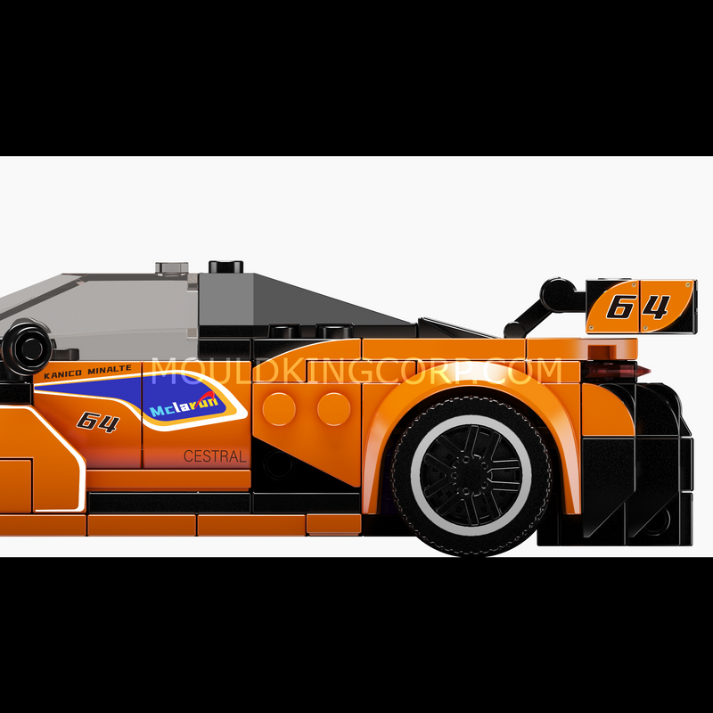 Mould King 27064 720S GT3 Jeu de construction de voiture de sport | 382 pièces