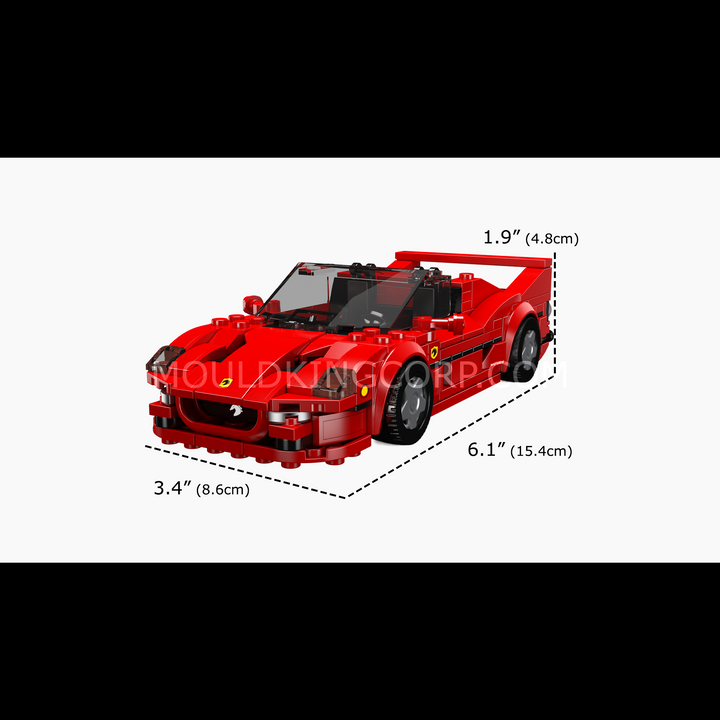 Mallenkoning 27066 F50 Auto Modelbouwset | 352 delig