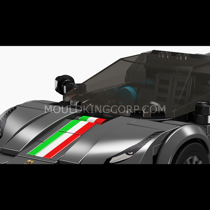 Mallenkoning 27068 De 488 Pista Auto Modelbouwset | 384 Stuks
