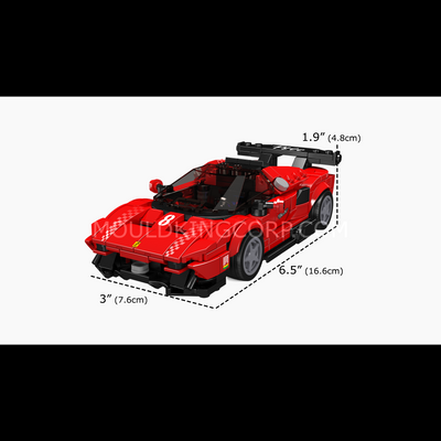 Mould King 27069 P80C Super Car Kit de construction | 449 pièces