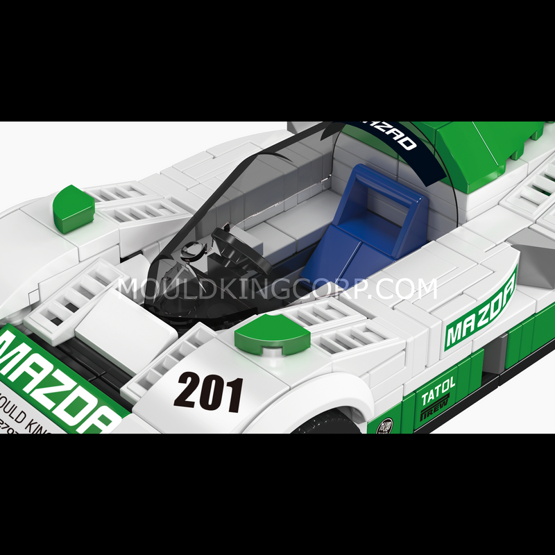 Mould King 27073 Race Car 787B Model Building Set | 325 Pcs