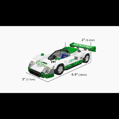 Mould King 27073 Race Car 787B Model Building Set | 325 Pcs