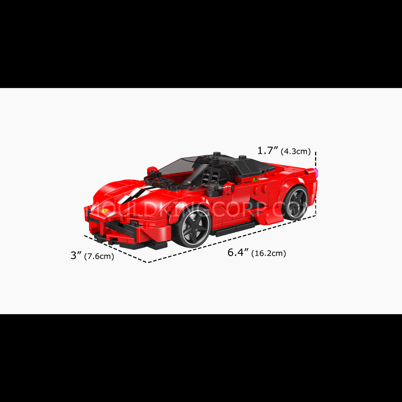 Mallenkoning 27075 Laferrari Auto Modelbouw Set | 374 Stuks