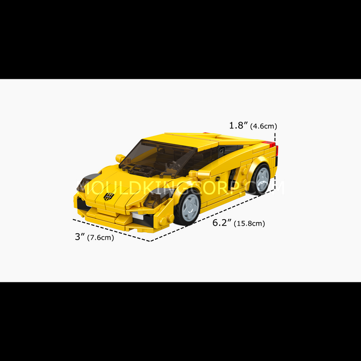 Mallenkoning 27076 Lambo Gallardo Auto Modelbouwset | 342 Stuks