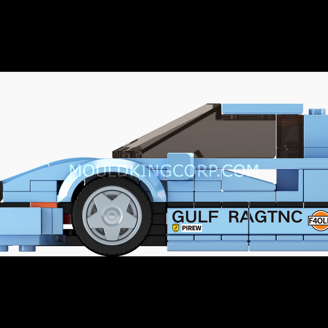 Mallenkoning 27077 F40 LM Modelauto Bouwset | 435 Stuks