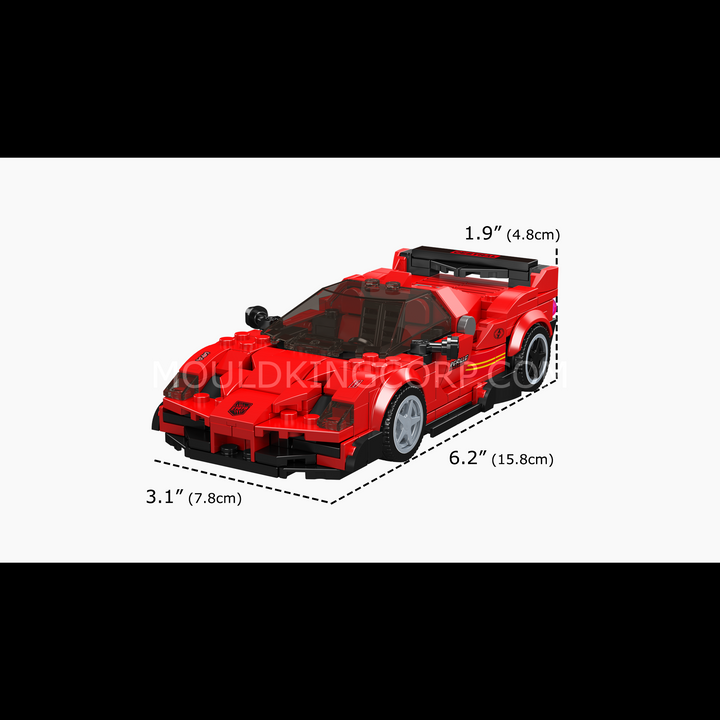 Mallenkoning 27078 F4T LM Concept Car Modelbouwset | 424 Stuks