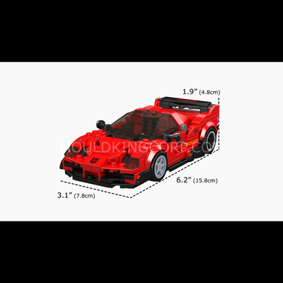 Mould King 27078 F4T LM Concept Car Model Building Set | 424 Pieces