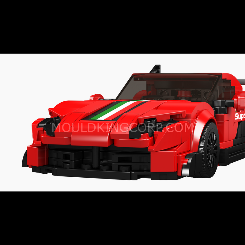 Mould King 27079 F8 1Z Supercar Model Building Set | 449 Pieces