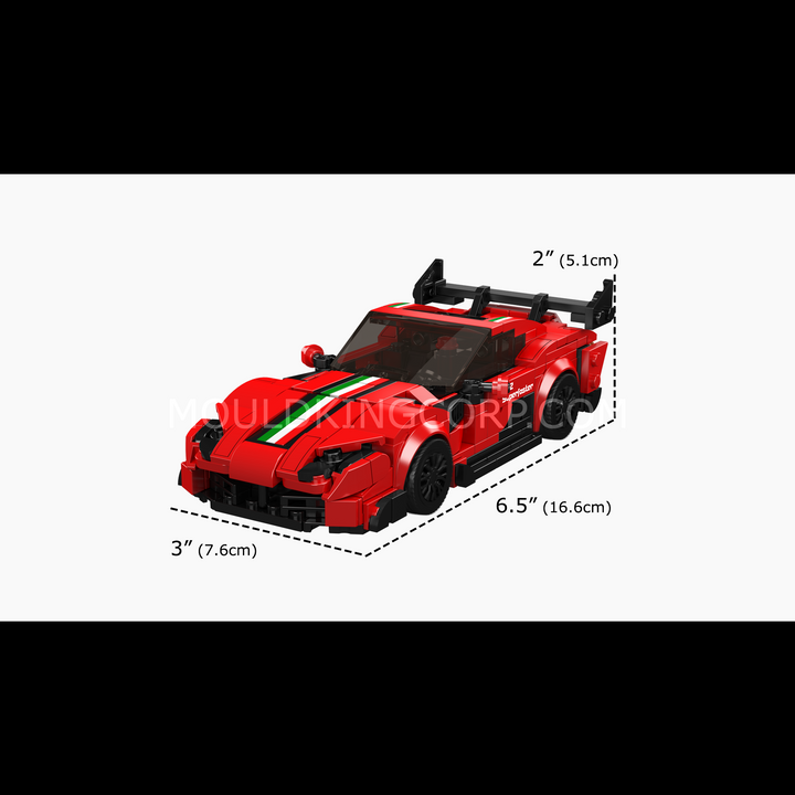 Mallenkoning 27079 F8 1Z Supercar Modelbouwset | 449 Stuks