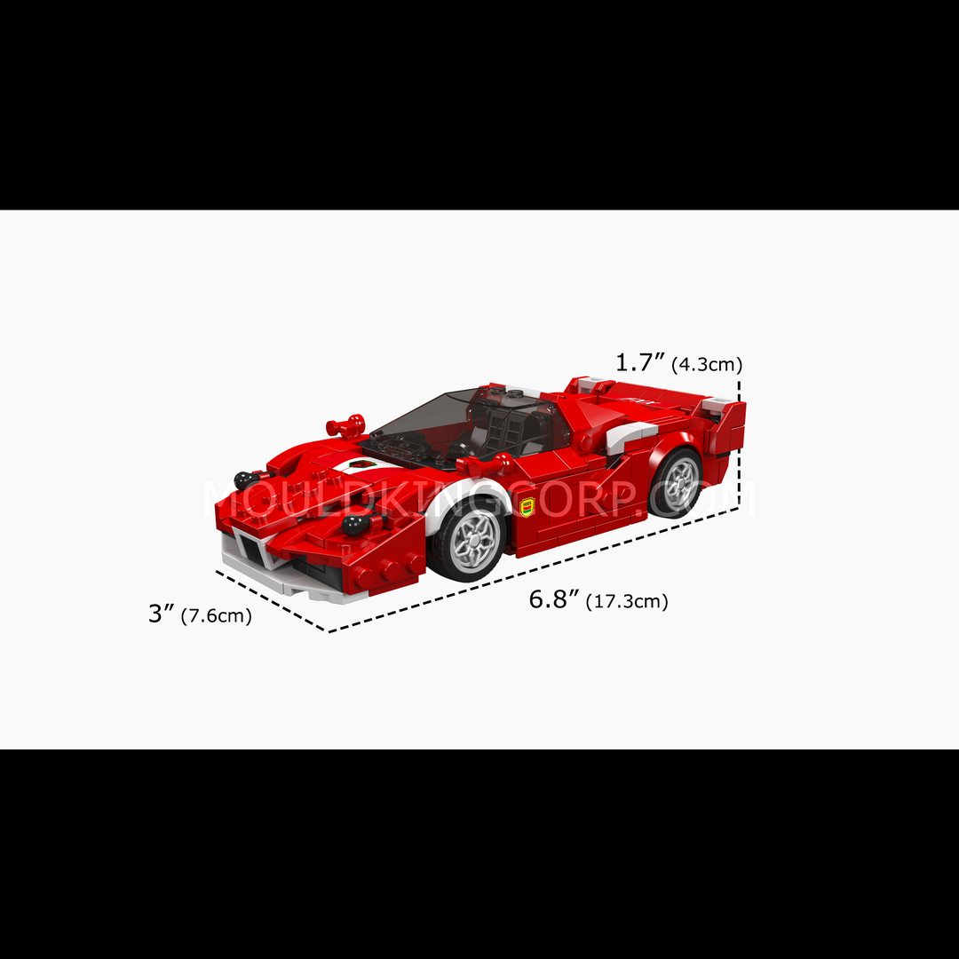 Mallenkoning 27080 FXX Supercar Modelbouwset | 433 Stuks