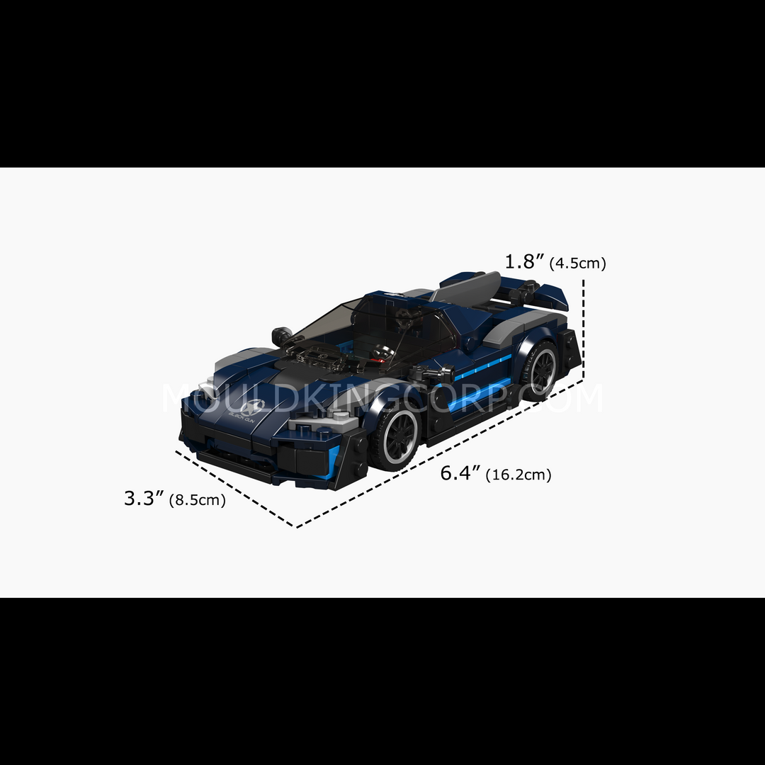 Mallenkoning 27082 AMG One Supercar Bouwset | 405 Stuks