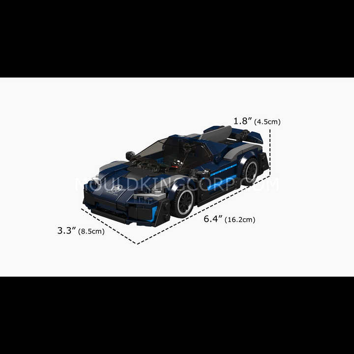 Mallenkoning 27082 AMG One Supercar Bouwset | 405 Stuks