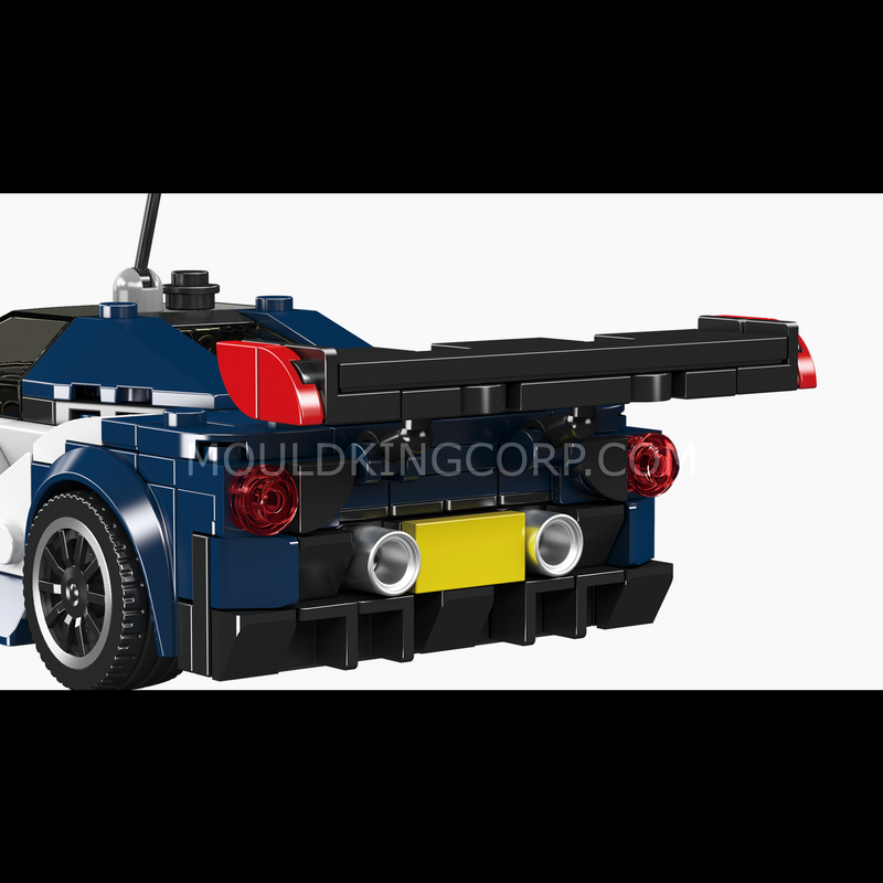 Mould King 27086 F488 GT3 Supercar, kit de construction | 410 pièces