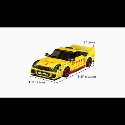 Mould King 27088 EVO38 Kit de construction de voiture de rallye | 466 pièces