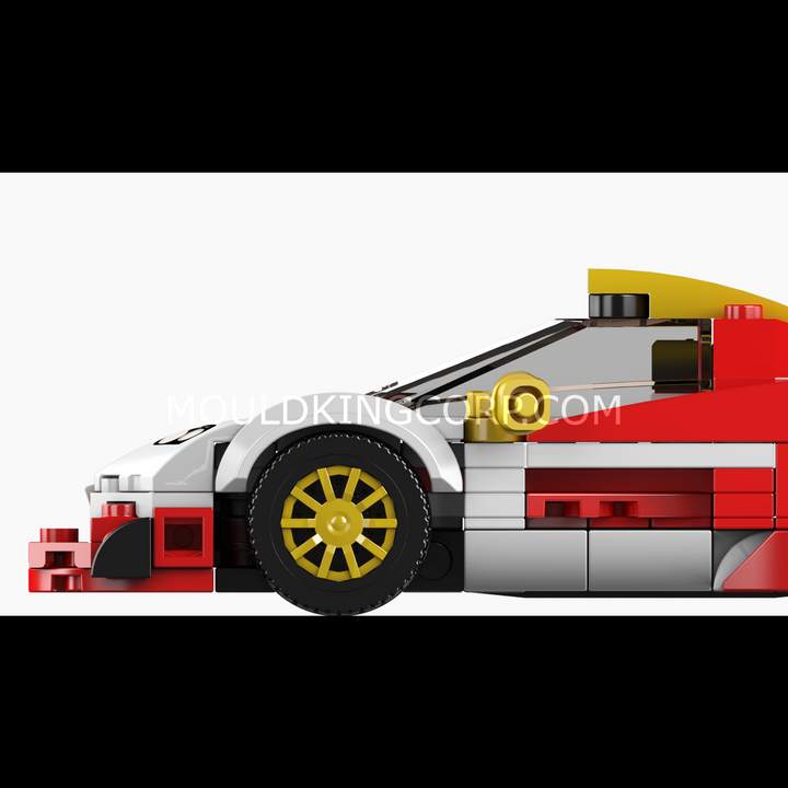 Mould King 27089 GTR Longtail Racing Car Building Set | 385 Pcs