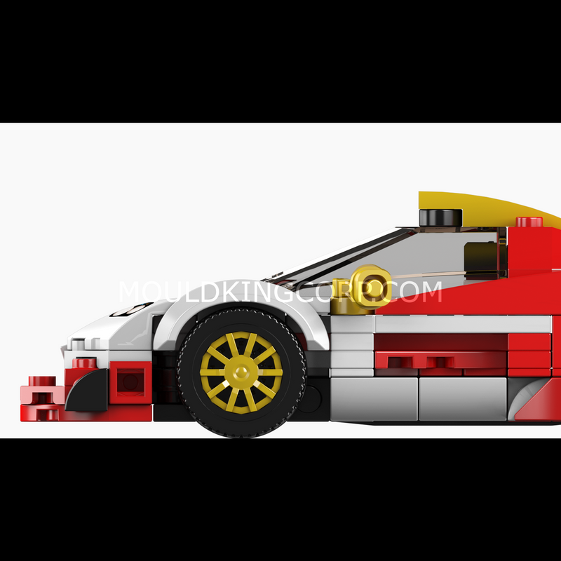 Mould King 27089 GTR Longtail Racing Car Building Set | 385 Pcs