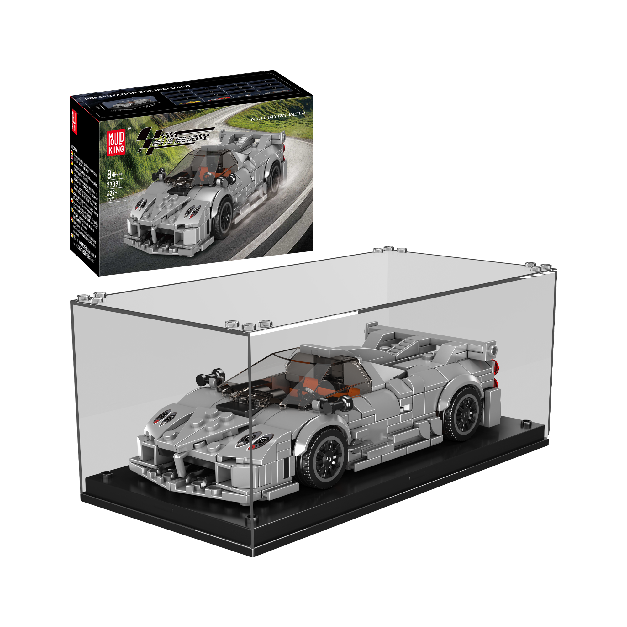 Mould King 27091 Huayra Imola Supercar Building Set | 429 Pcs – Mould ...