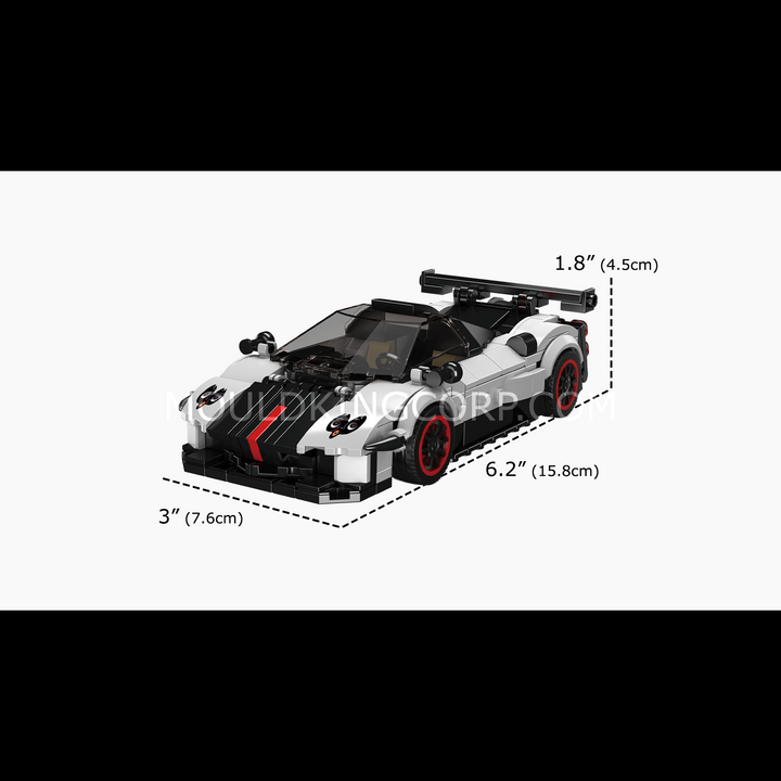 Mallenkoning 27093 Zonda Cinque Supercar Bouwset | 383 Stuks