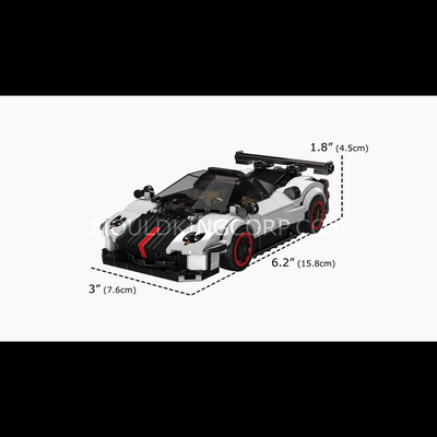 Mallenkoning 27093 Zonda Cinque Supercar Bouwset | 383 Stuks