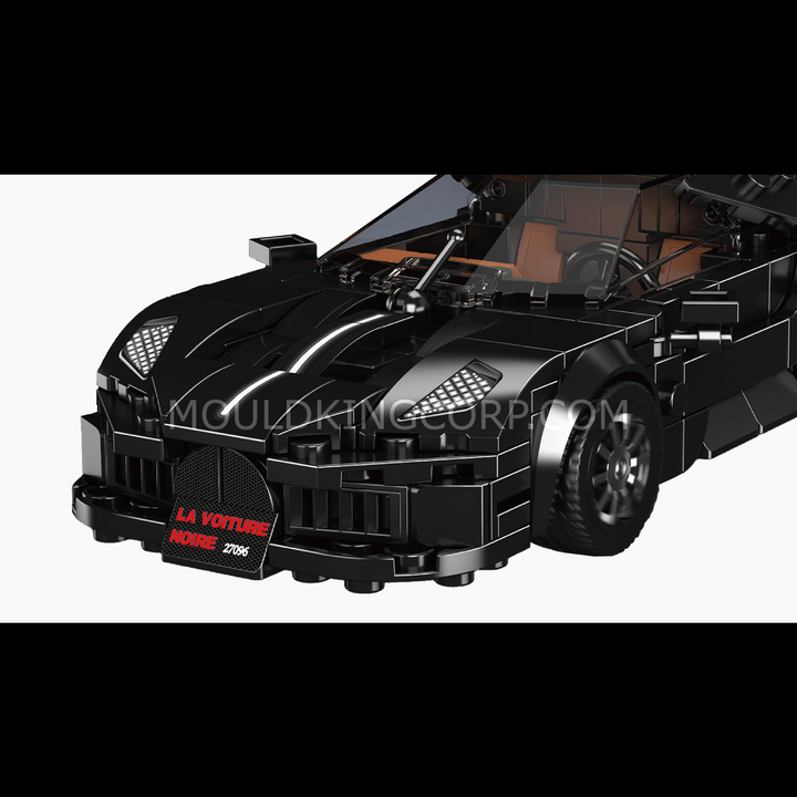 Mallenkoning 27096 La Voiture Noire Supercar Bouwset | 411 Stuks