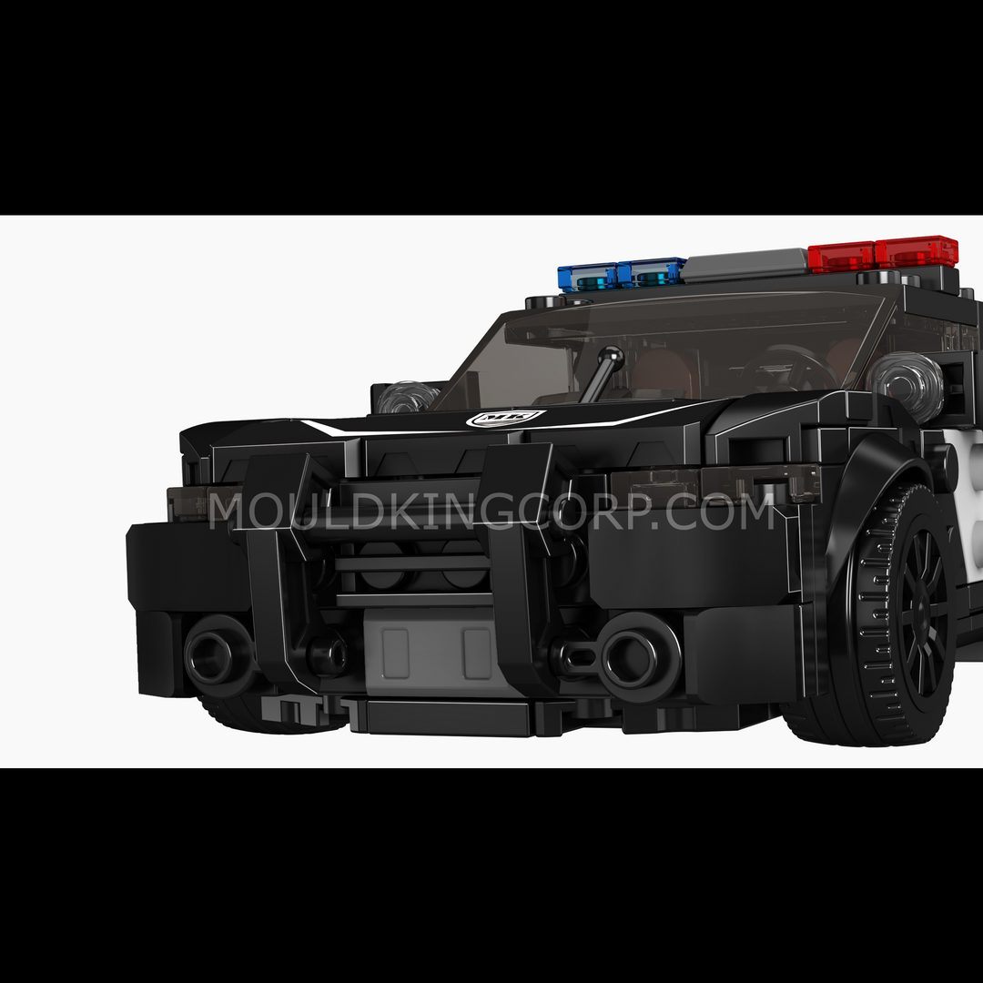 Mould King 27098 Challenger Police Car Building Set | 443 Pcs