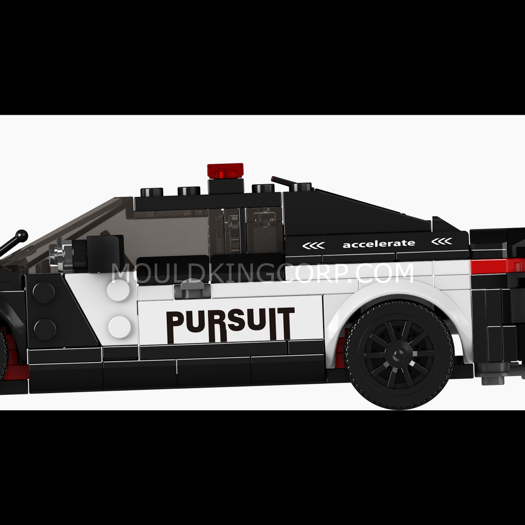 Mould King 27098 Challenger Police Car Building Set | 443 Pcs