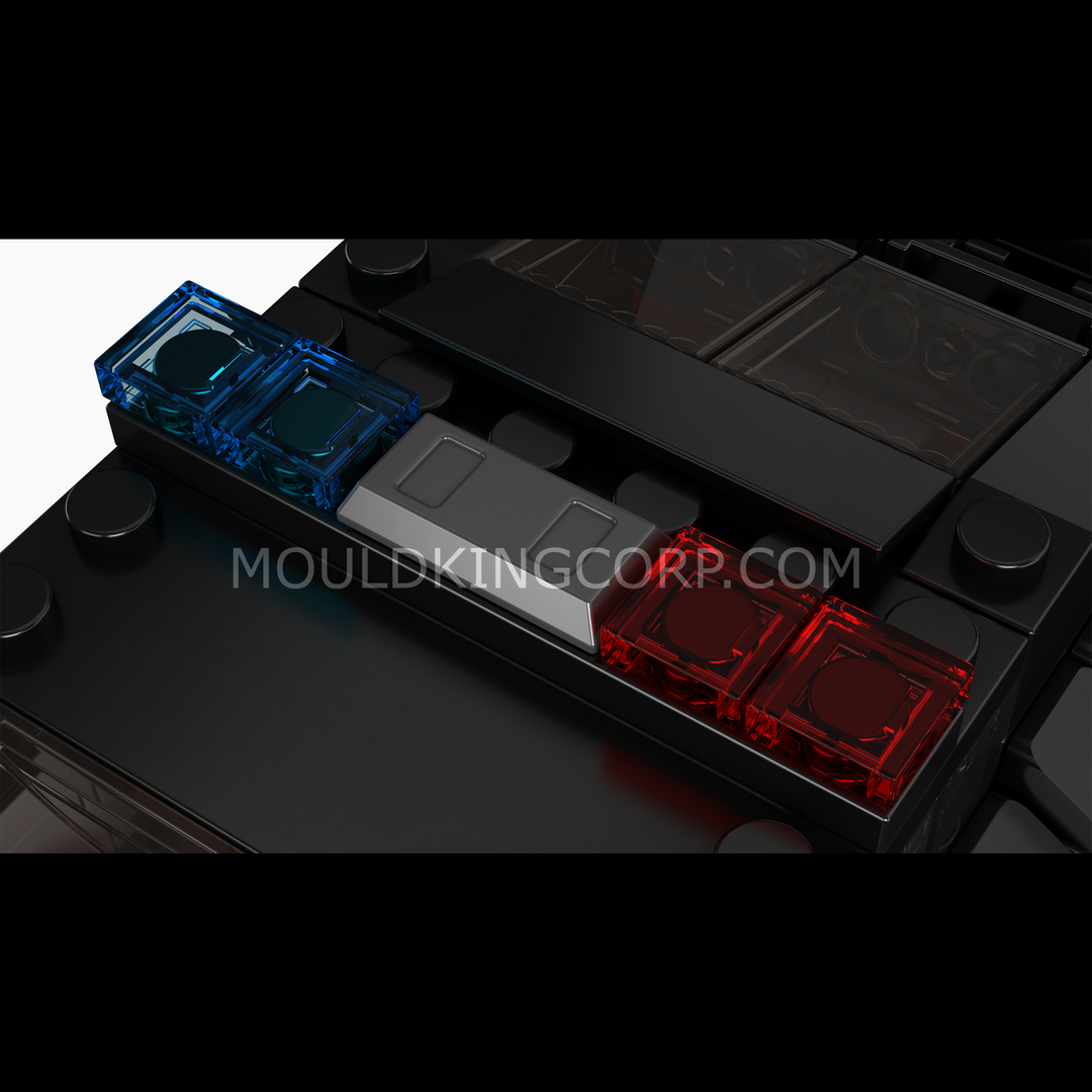 Mould King 27098 Challenger Police Car Building Set | 443 Pcs