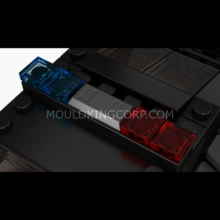Mould King 27098 Challenger Police Car Building Set | 443 Pcs