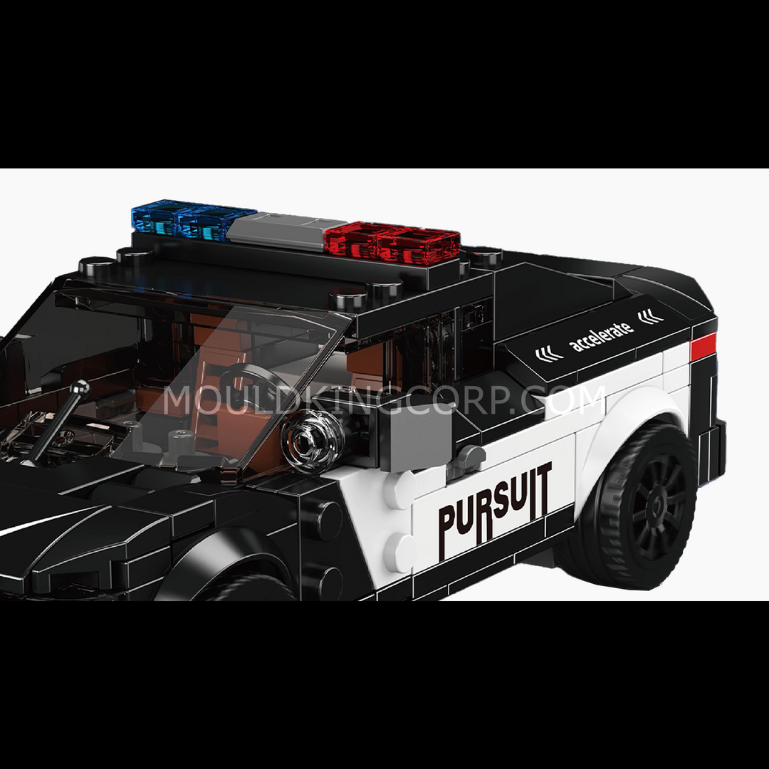 Mallenkoning 27098 Challenger Politieauto Bouwset | 443 Stuks