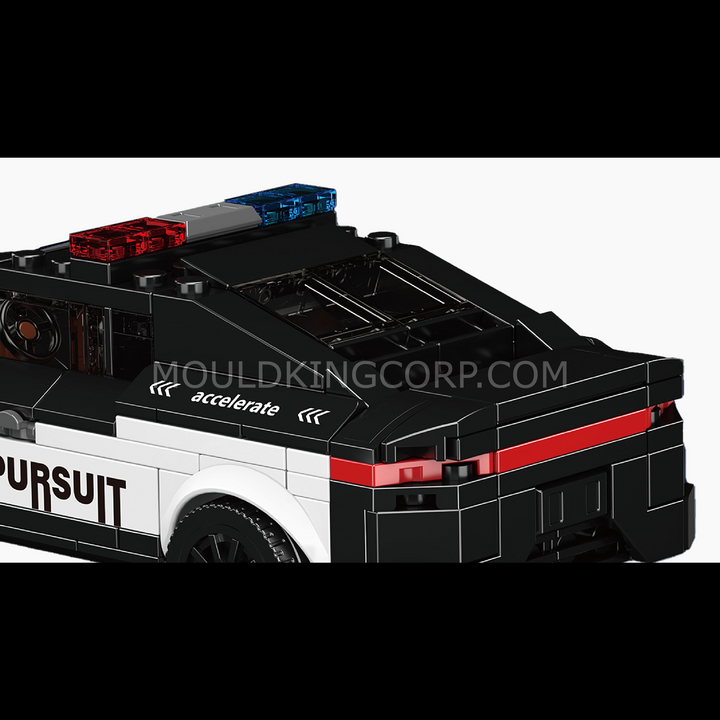 Mallenkoning 27098 Challenger Politieauto Bouwset | 443 Stuks