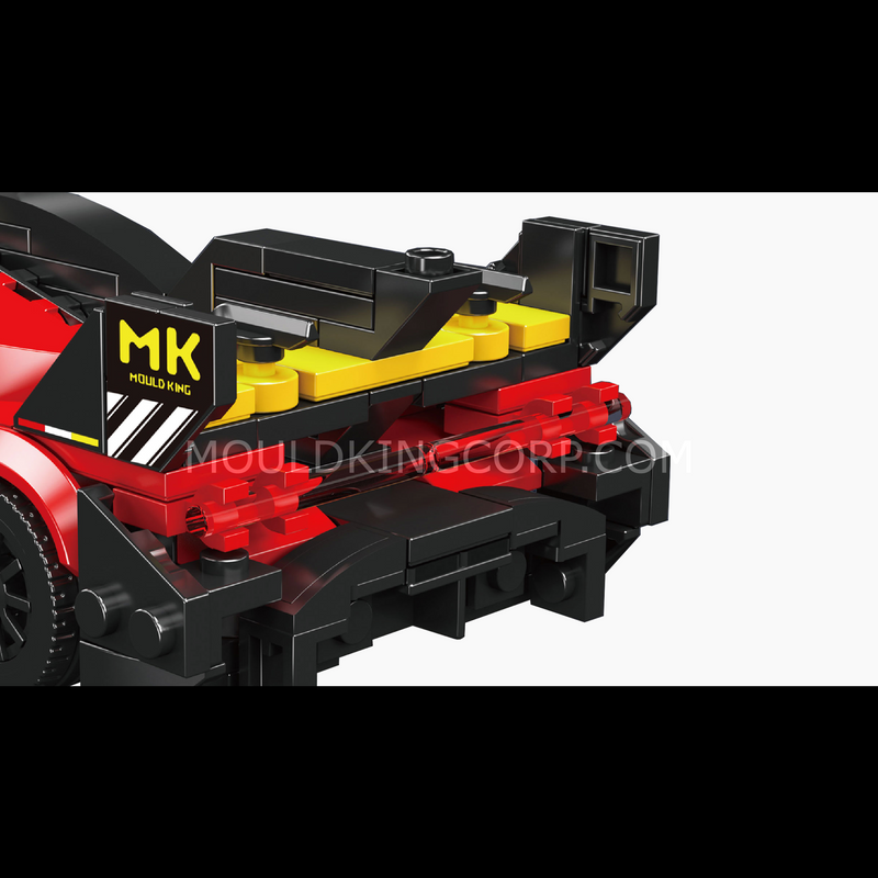 Mould King 27100 FR499P Ensemble de blocs de construction Hypercare Le Mans | 355 pièces