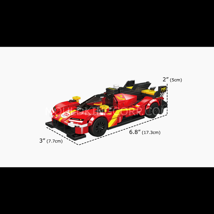 Mallenkoning 27100 FR499P Le Mans Hypercare Bouwsteenset | 355 stuks