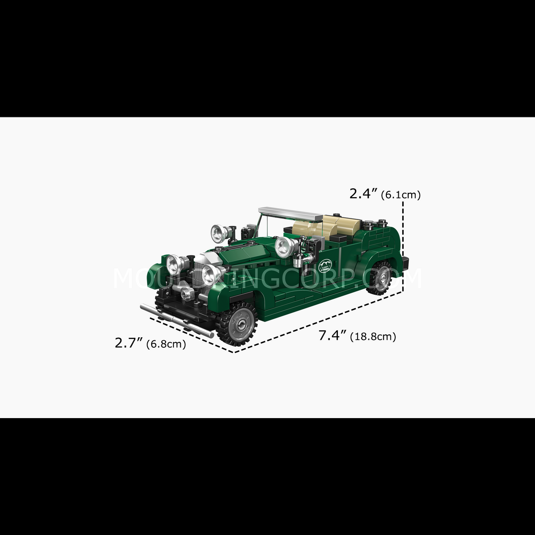 MOULD KING 27105 British 4½ Litre Super Luxury Car Building Set | 320 Pcs