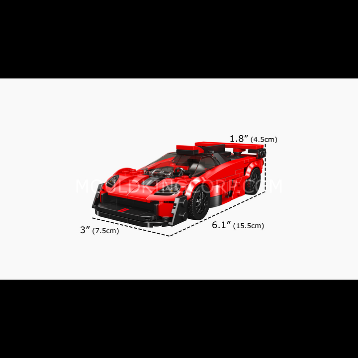 Mould King 27106 T.50s Supercar Model Building Set | 333 Pcs