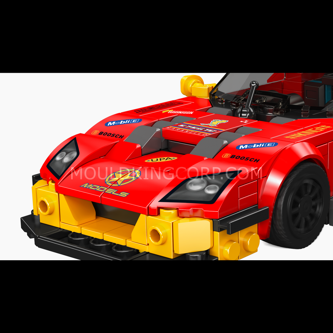 Mould King 27107 575 GTC Race Car Building Set | 470 Pcs