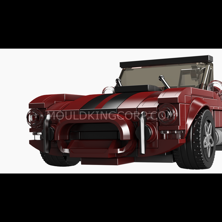 Mould King 27111 Shelby Cobra 427 Roadster Building Set | 395 Pcs